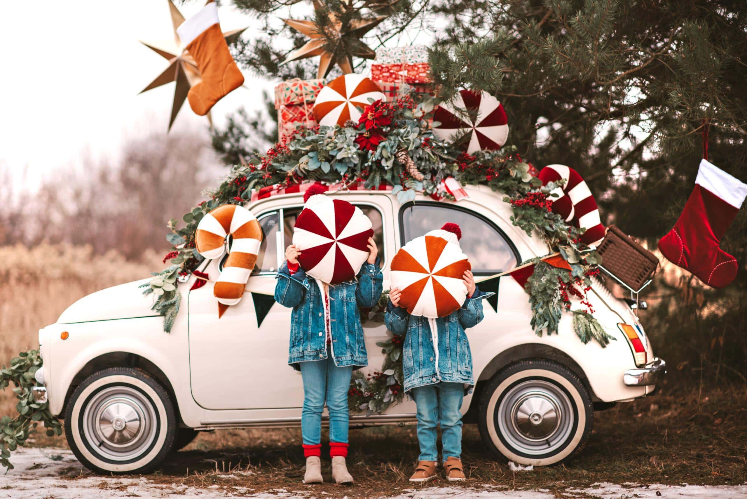 Zestaw 3 dowolnych poduszek świątecznych